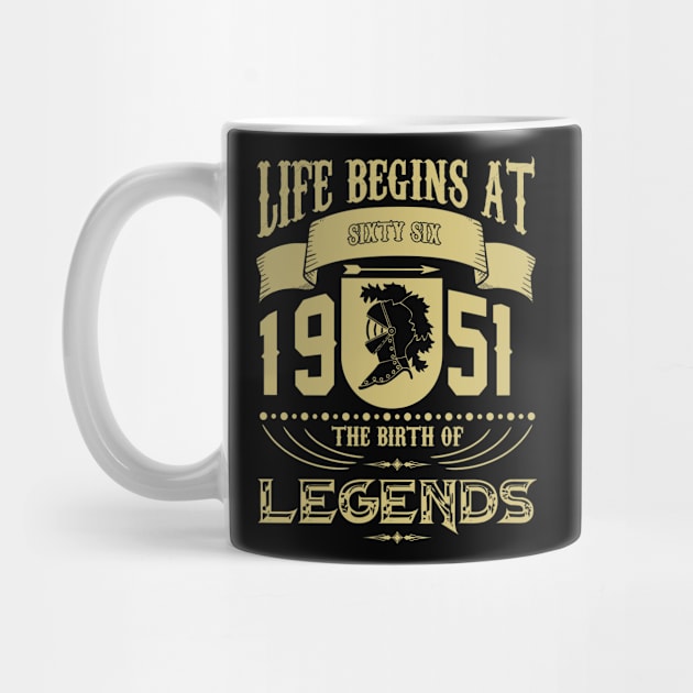 Life begins at 1951 The birth of Legends! by variantees